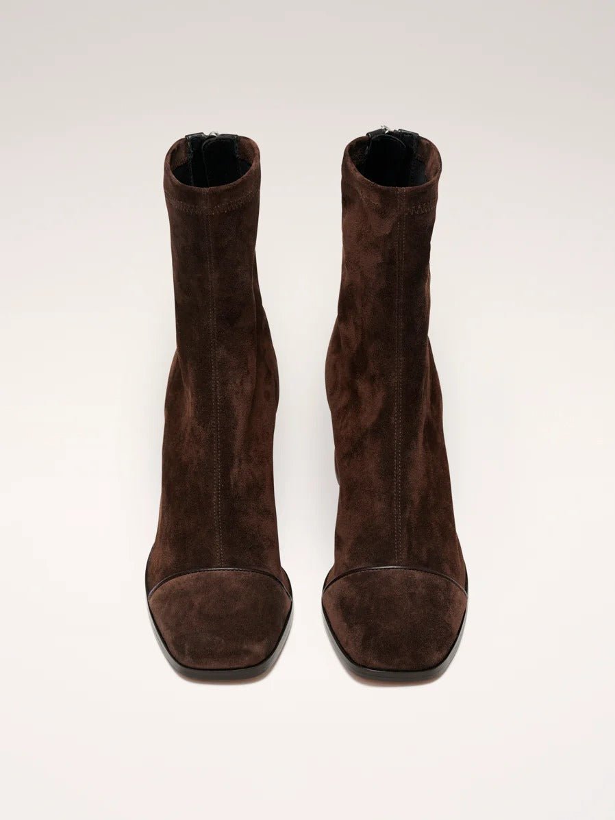 Harper & Lane Jamie - Suede Square Toe Boots