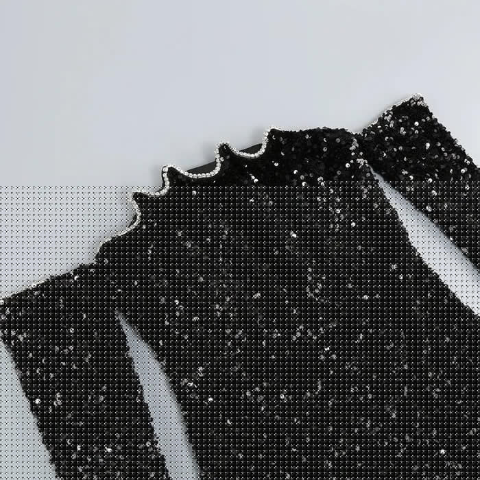 *Infatuation Mesh Sequins Mini Dress