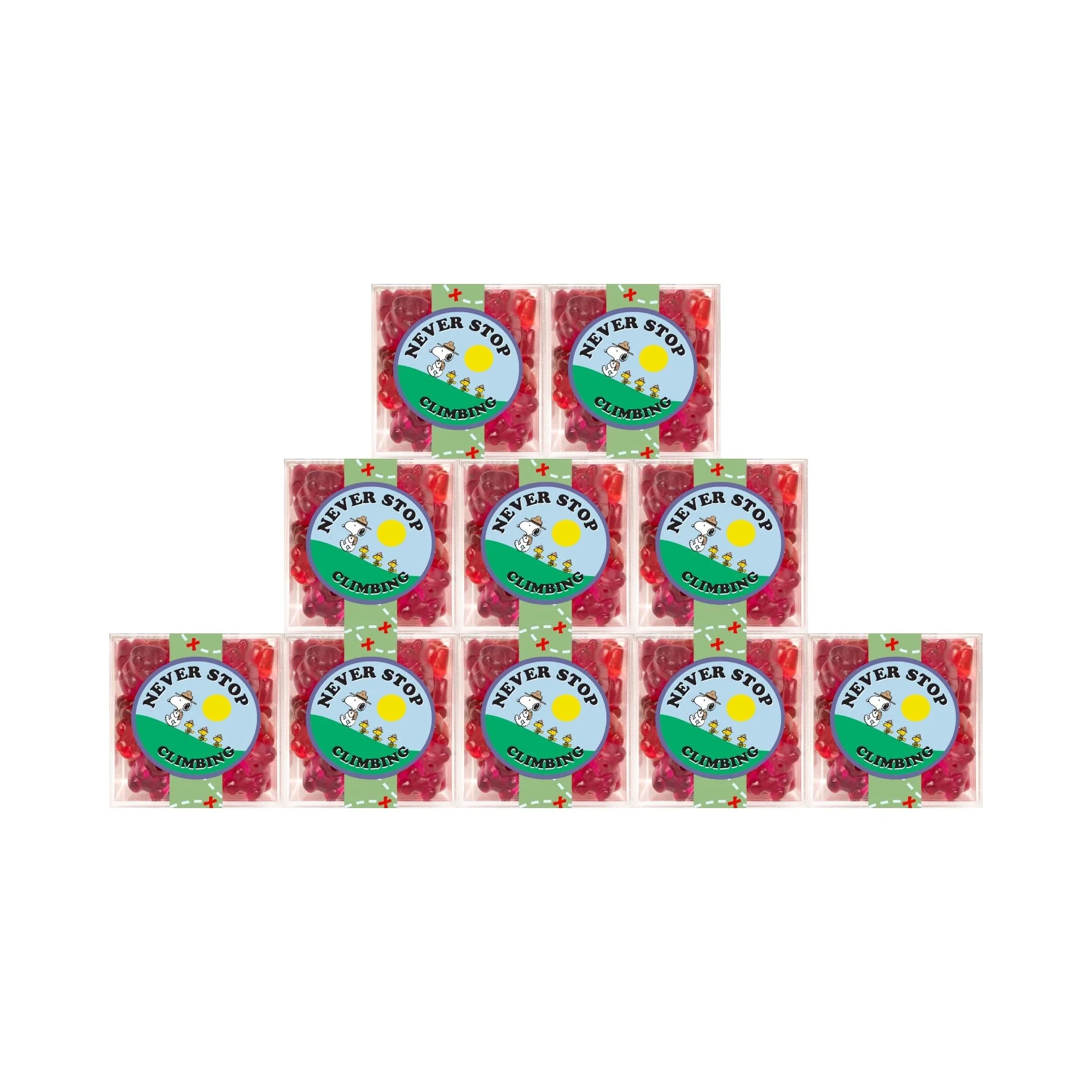 Sugarfina Peanuts x Sugarfina Jelly Bears Perfect 10 Party Pack