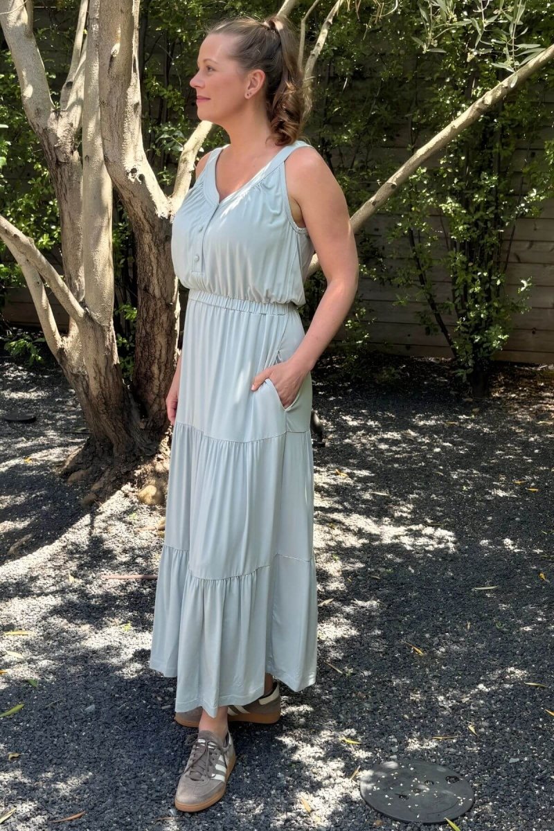 Simple Wishes Lark Maternity & Nursing Maxi Dress