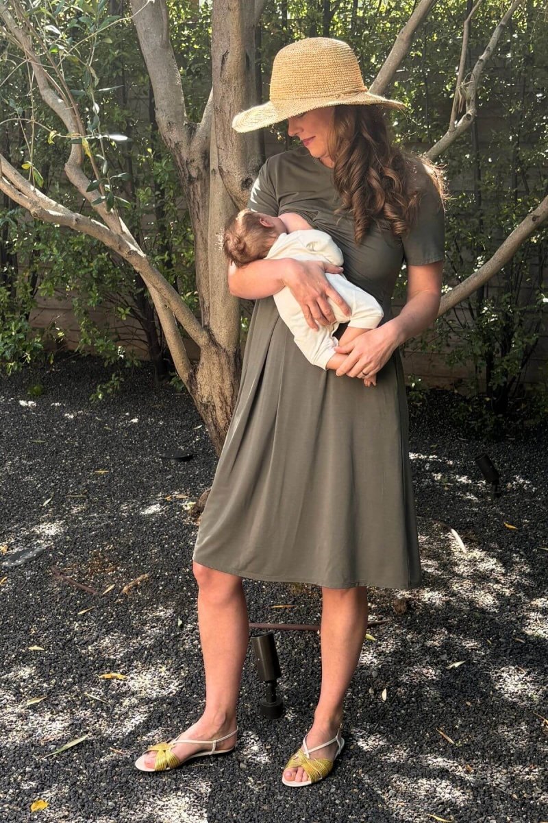 Simple Wishes Liv Maternity & Nursing Dress