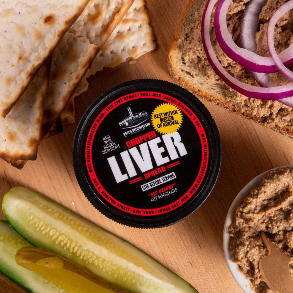 Katz's Delicatessen Chopped Liver