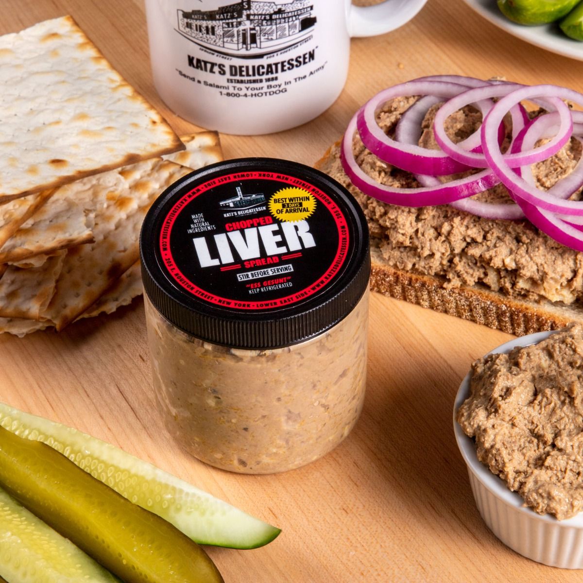 Katz's Delicatessen Chopped Liver