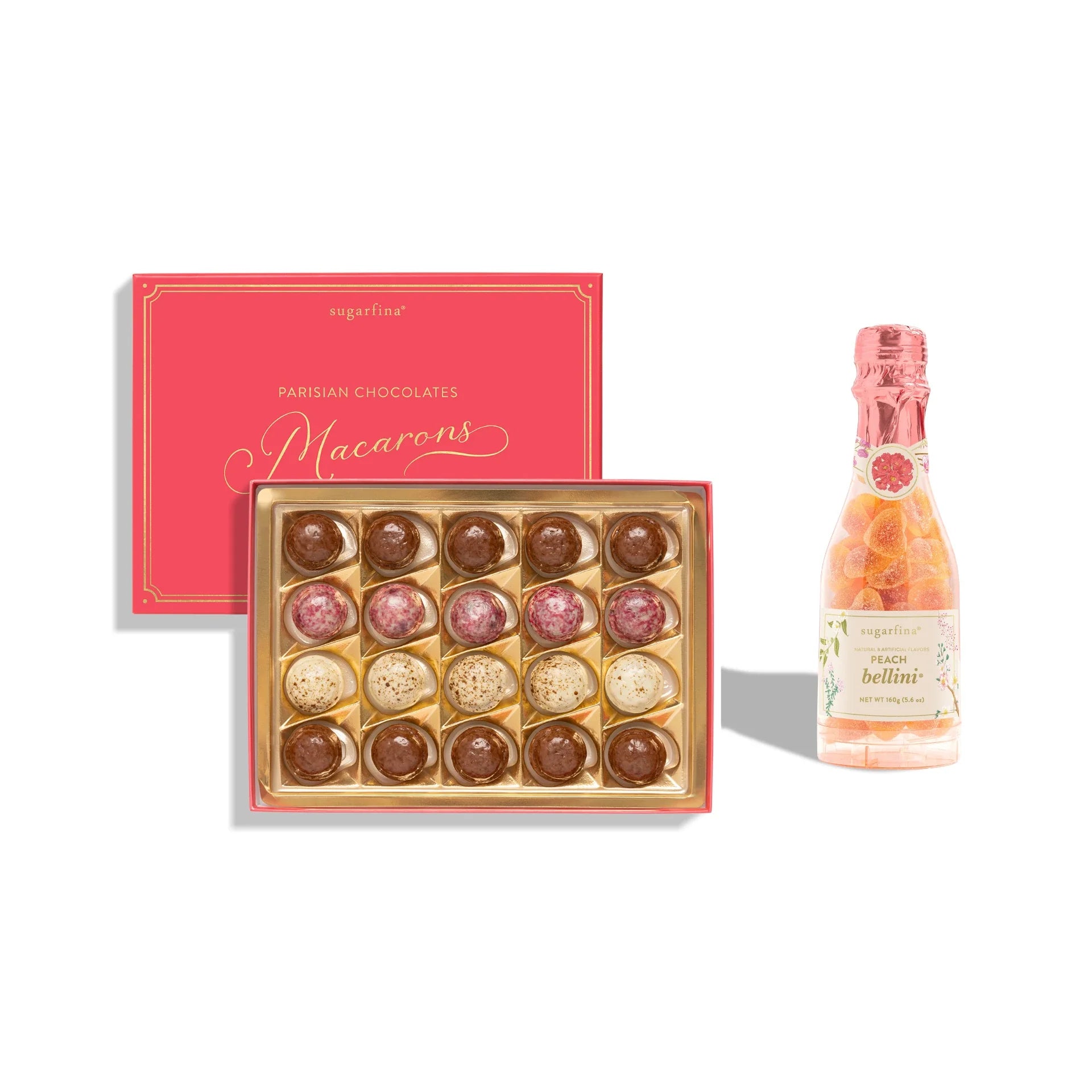 Sugarfina Macarons & Peach Bellini