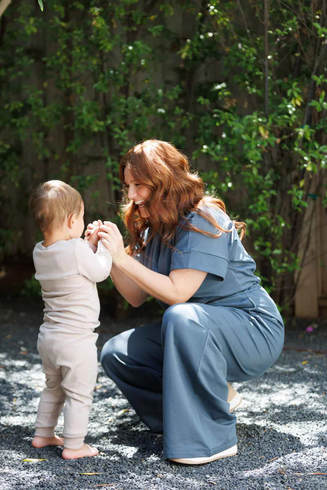 Simple Wishes Mae Fleece Nursing Jumpsuit