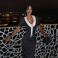 Mermaid Way Manon Polka Dot Vintage Midi Dress