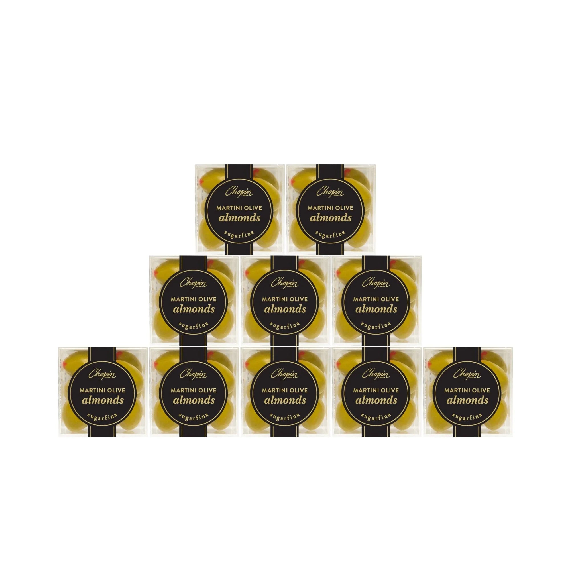 Sugarfina Martini Olive Almonds Perfect 10 Party Pack