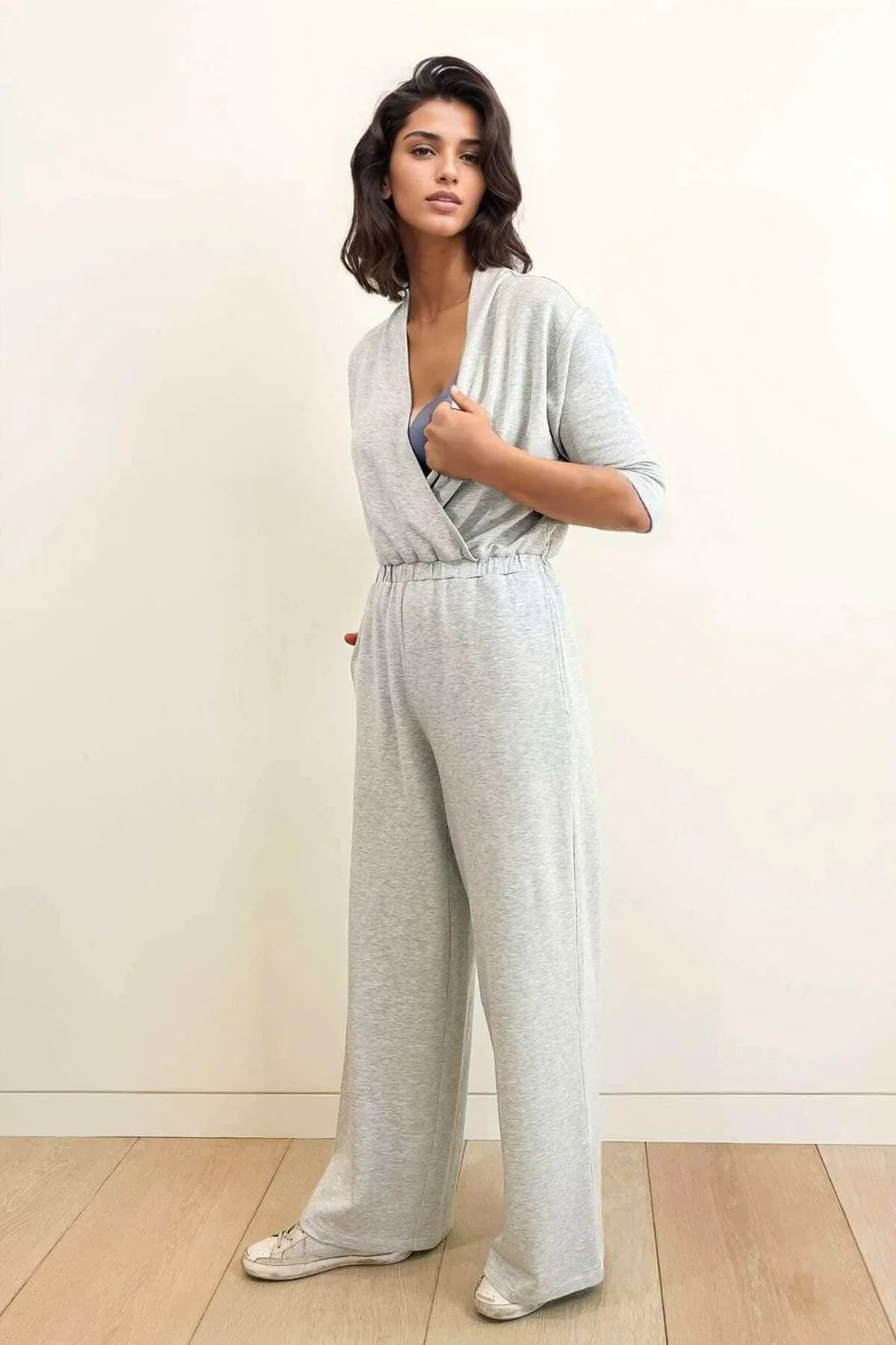 Simple Wishes Megan Fleece Nursing Jumpsuit
