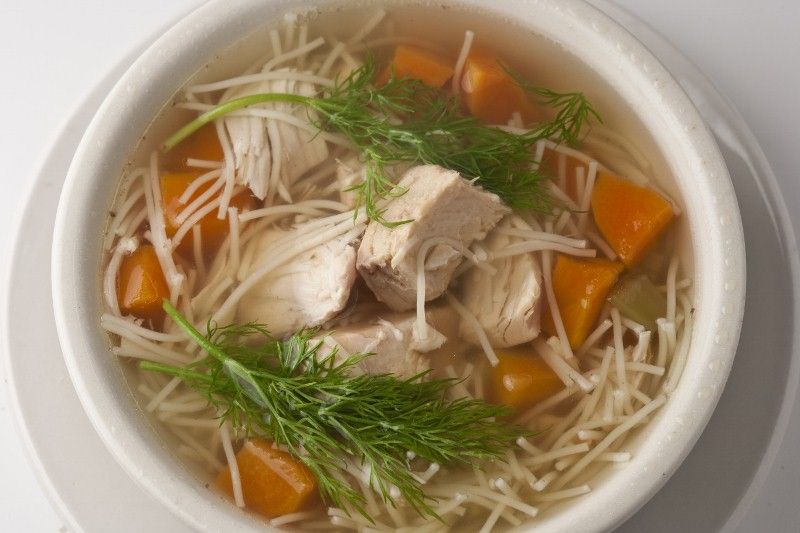 Katz's Delicatessen Chicken Noodle Soup