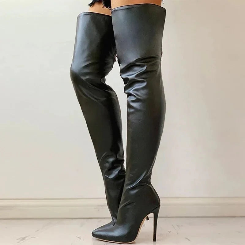Harper & Lane Hailey - Thigh-High Stiletto Boots