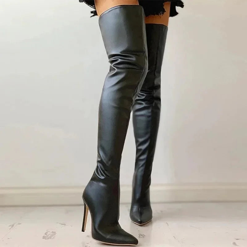 Harper & Lane Hailey - Thigh-High Stiletto Boots