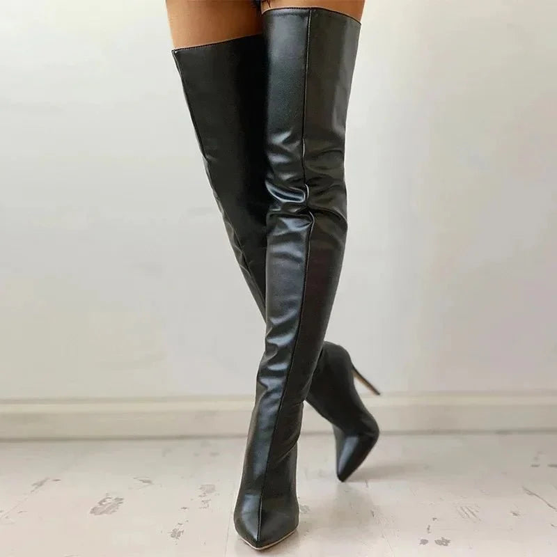 Harper & Lane Hailey - Thigh-High Stiletto Boots