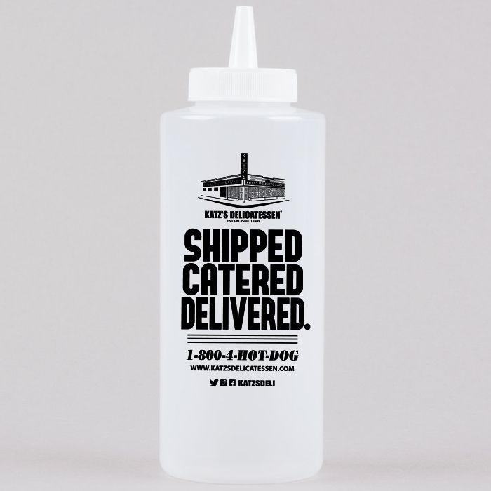 Katz's Delicatessen Katz's Deli Mustard Bottle