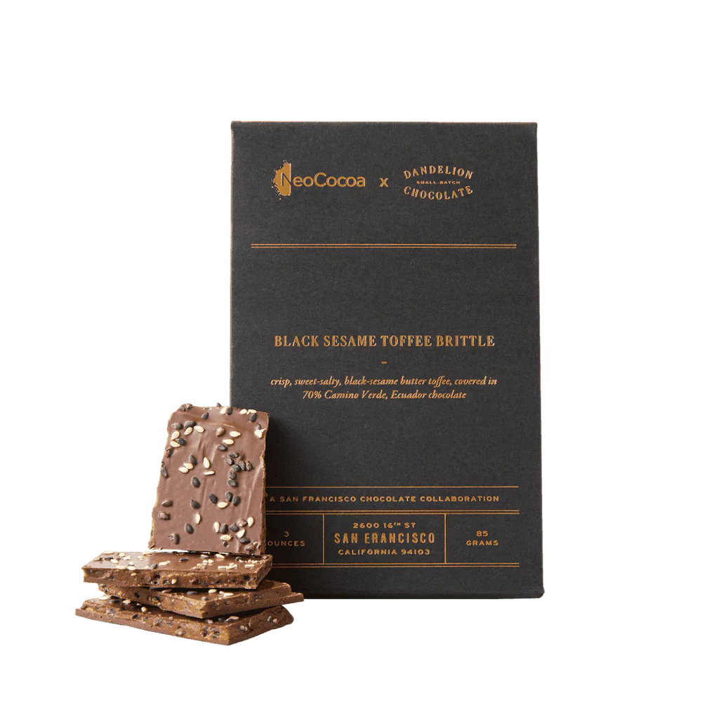Dandelion Chocolate Black-Sesame Toffee Brittle