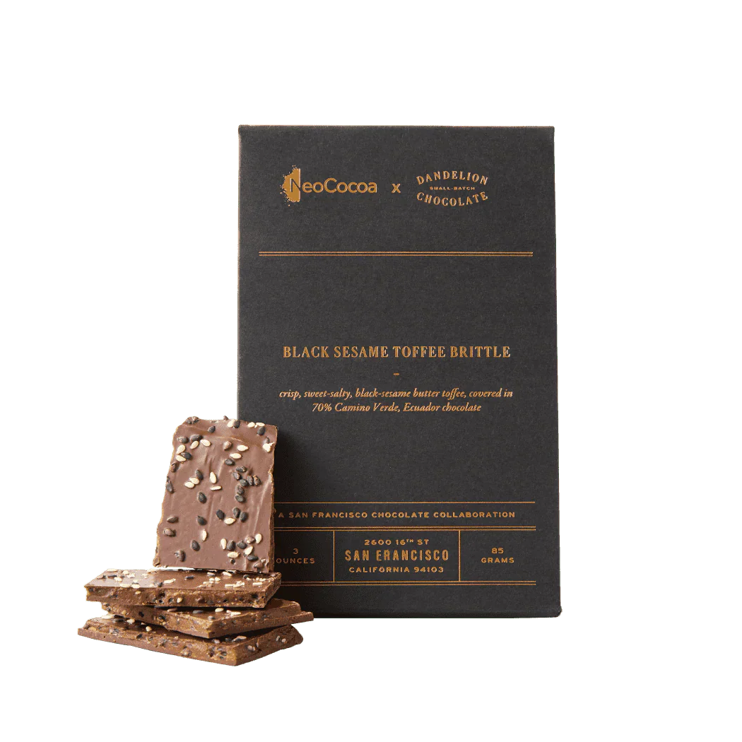 Dandelion Chocolate Black-Sesame Toffee Brittle