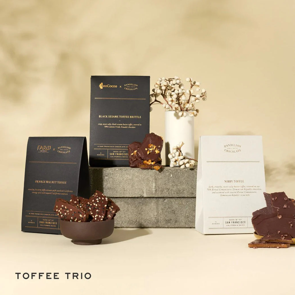 Dandelion Chocolate Black-Sesame Toffee Brittle