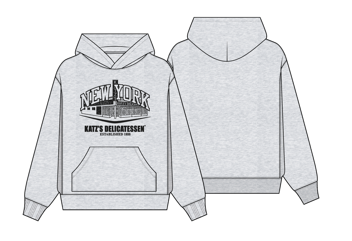 Katz's Delicatessen New York Katz's Sweatshirt