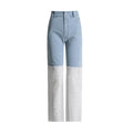 Mermaid Way Night Moves Light Blue Diamond Mesh Jeans
