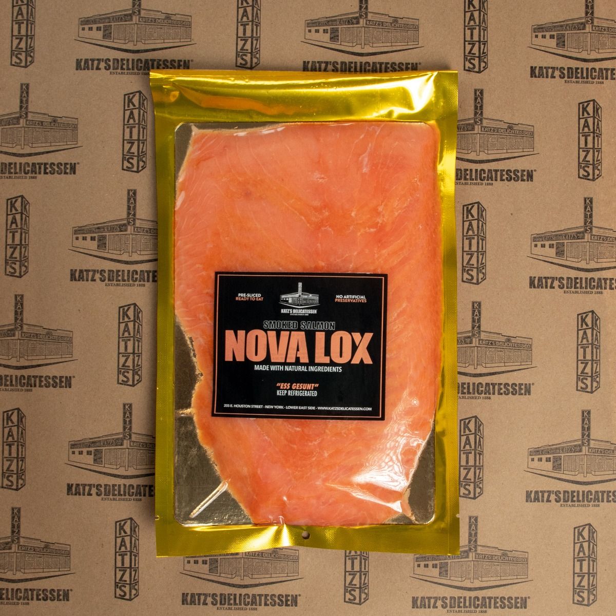 Katz's Delicatessen Nova Lox