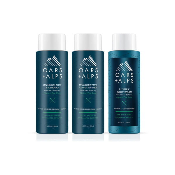 Oars + Alps Alpine Tea Tree Shower Bundle