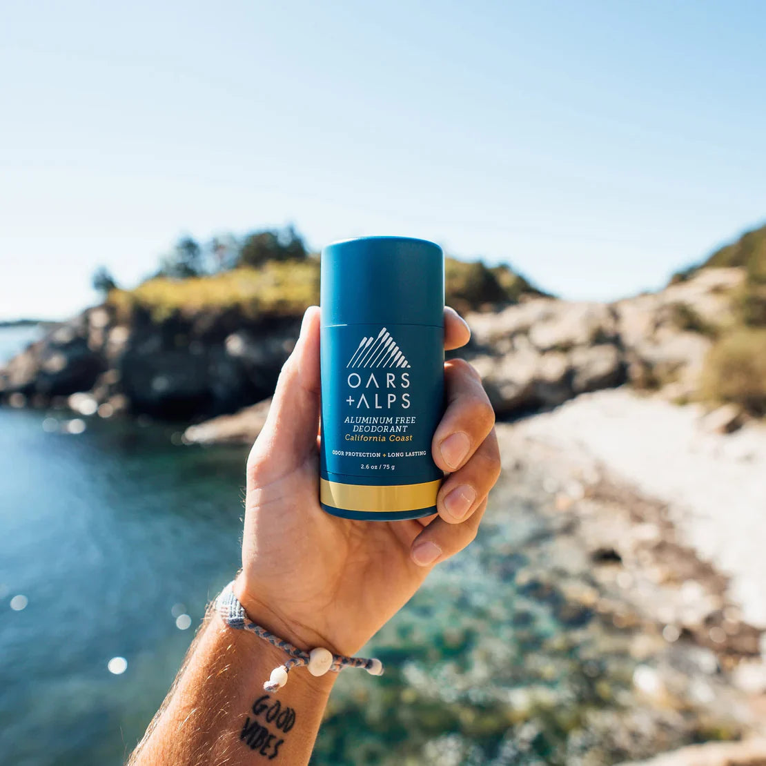Oars + Alps Aluminum-Free Deodorant - California Coast