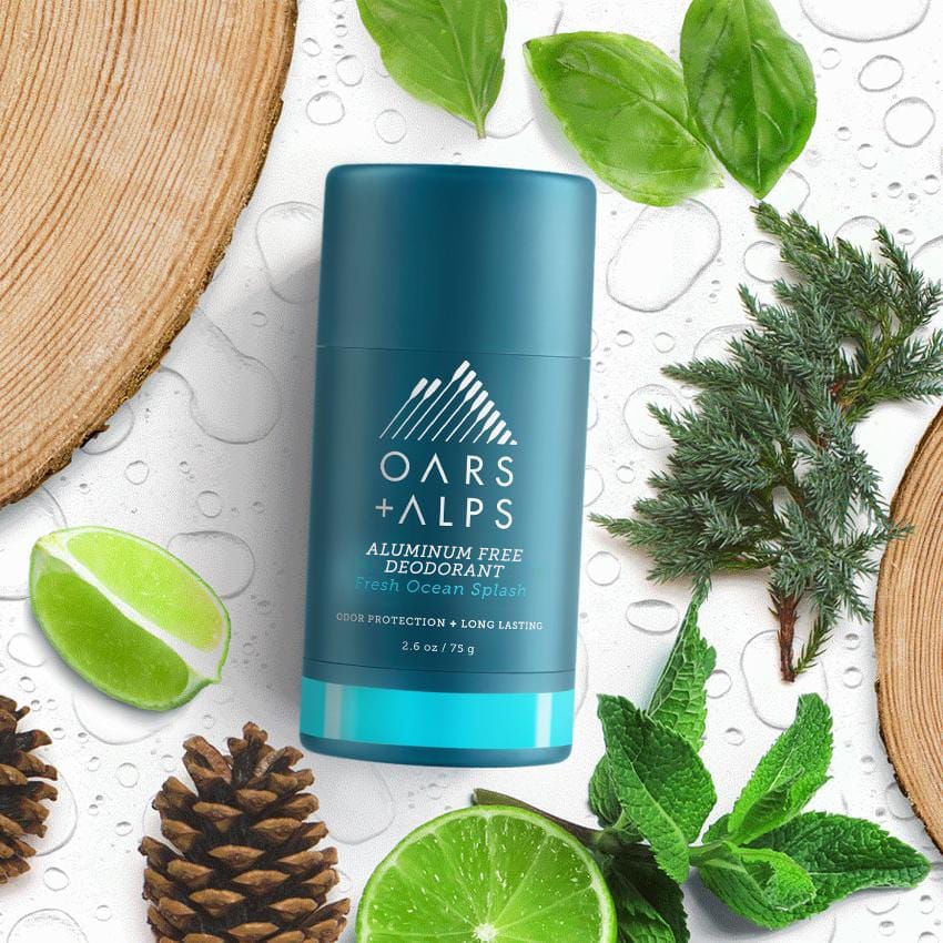 Oars + Alps Aluminum-Free Deodorant - Fresh Ocean Splash