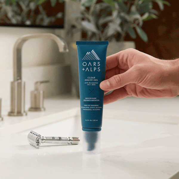 Oars + Alps Clear Shave Gel
