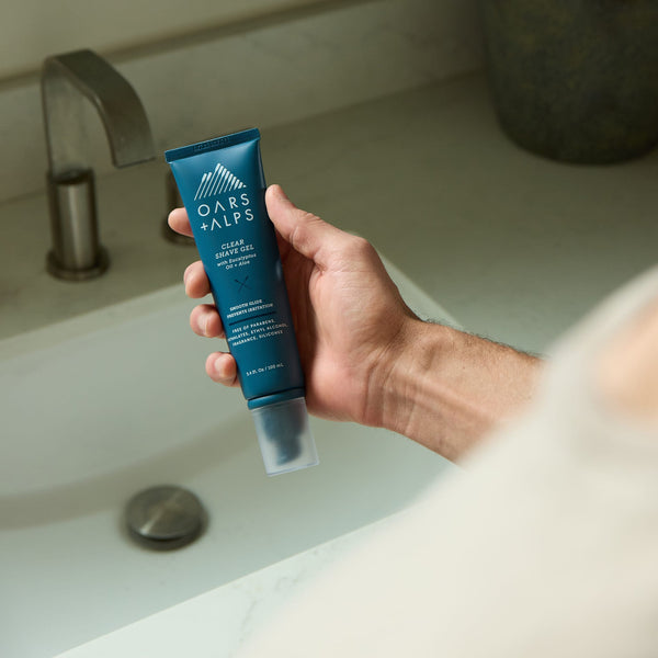 Oars + Alps Clear Shave Gel