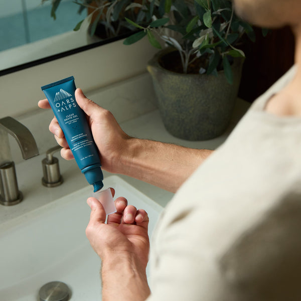 Oars + Alps Clear Shave Gel