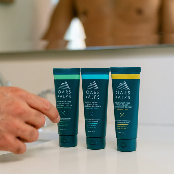 Oars + Alps Whole Body Cream Deo Trio Kit