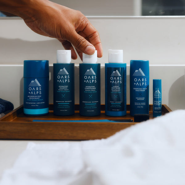 Oars + Alps Everyday Essentials Kit - Fresh Ocean Splash