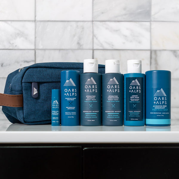 Oars + Alps Everyday Essentials Kit - Fresh Ocean Splash