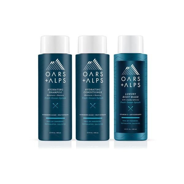 Oars + Alps Fresh Ocean Splash Shower Bundle