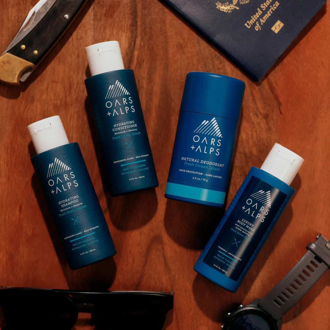 Oars + Alps Travel Kit - Fresh Ocean Splash