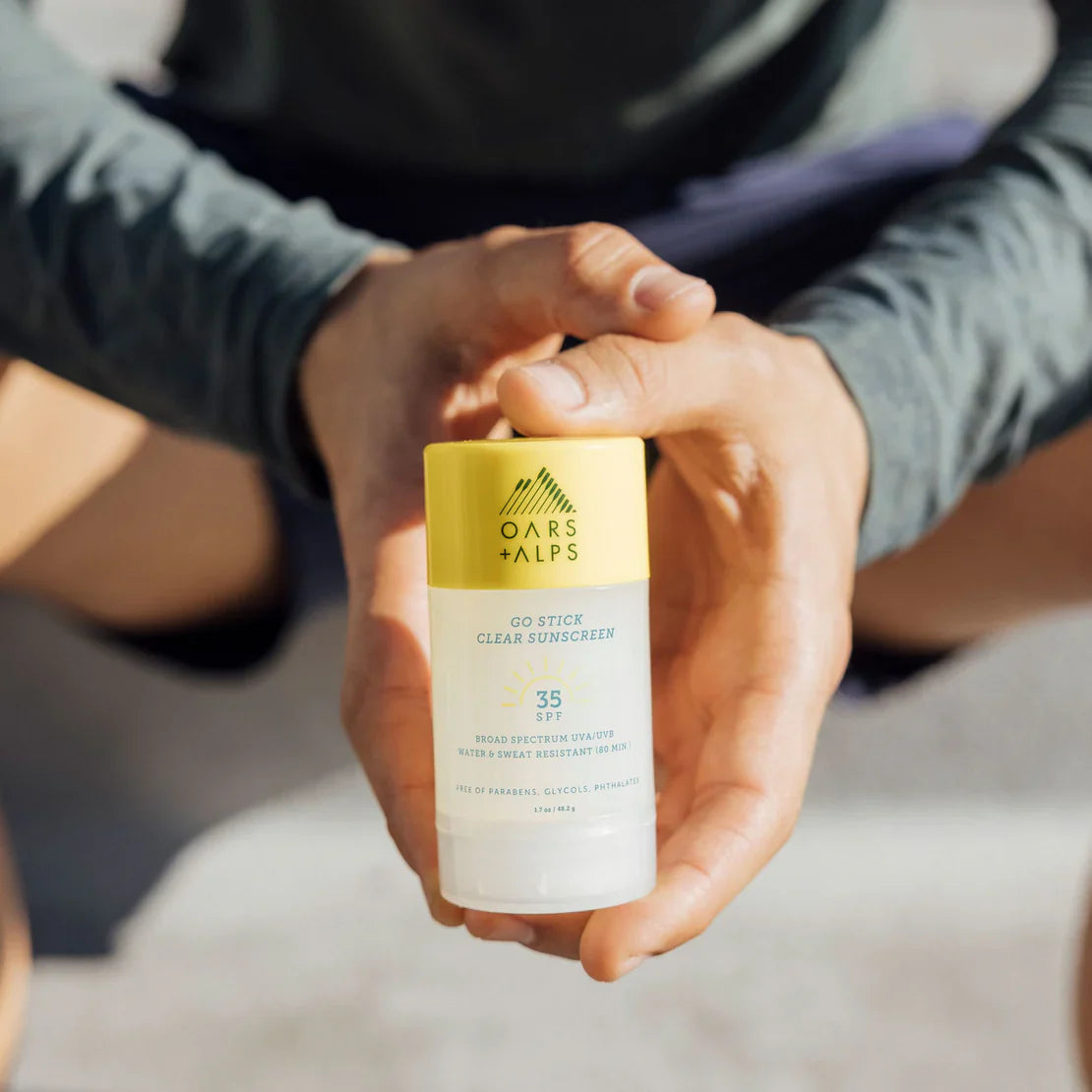 Oars + Alps Go Stick Clear Sunscreen
