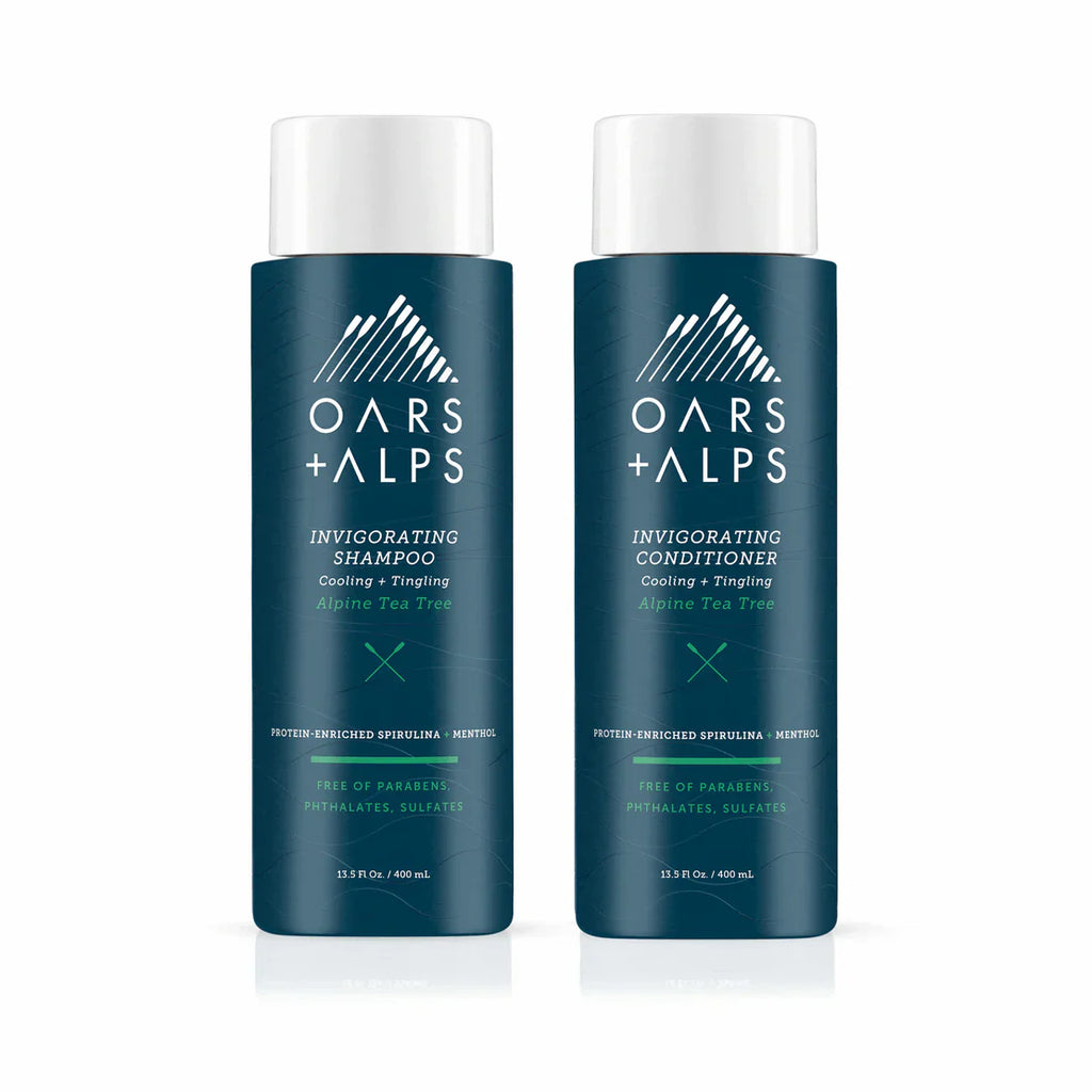 Oars + Alps Invigorating Shampoo + Conditioner