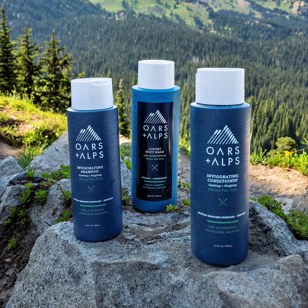 Oars + Alps Invigorating Shampoo + Conditioner