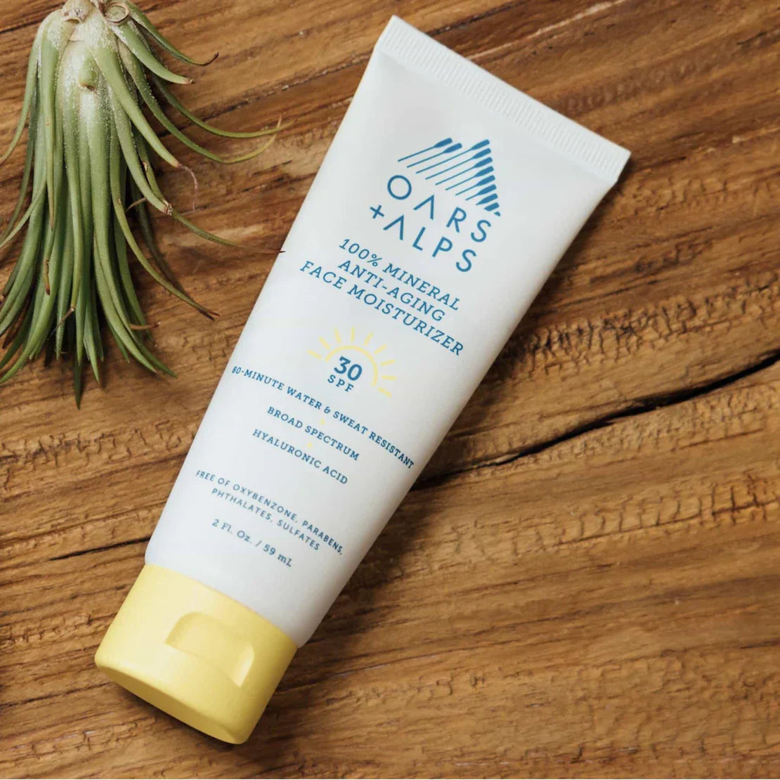 Oars + Alps 100% Mineral Anti-Aging Face Moisturizer with SPF 30