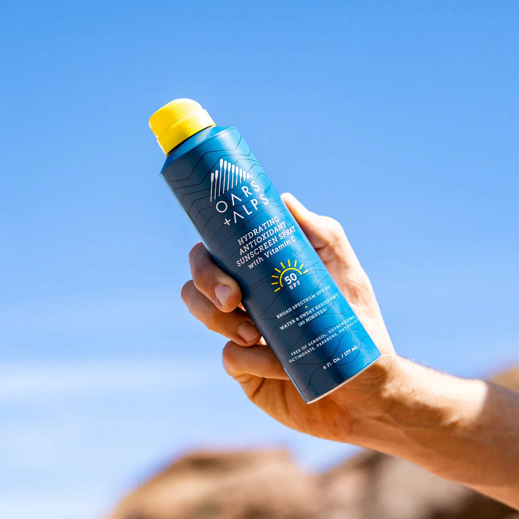 Oars + Alps Hydrating Antioxidant SPF 50 Spray