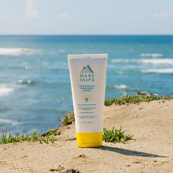 Oars + Alps 100% Mineral Sunscreen Lotion