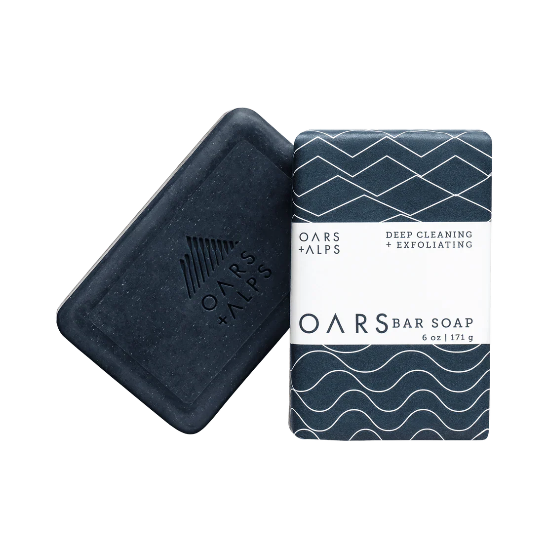Oars + Alps Blue Charcoal Oars Bar Soap
