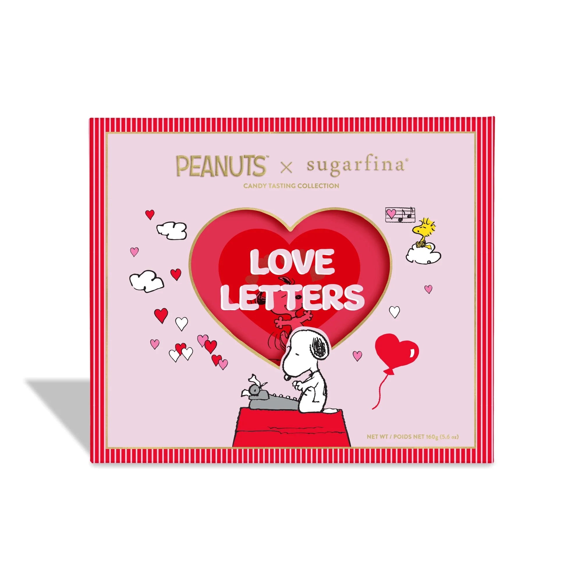 Sugarfina Peanuts x Sugarfina Love Letters Candy Tasting Collection Duo