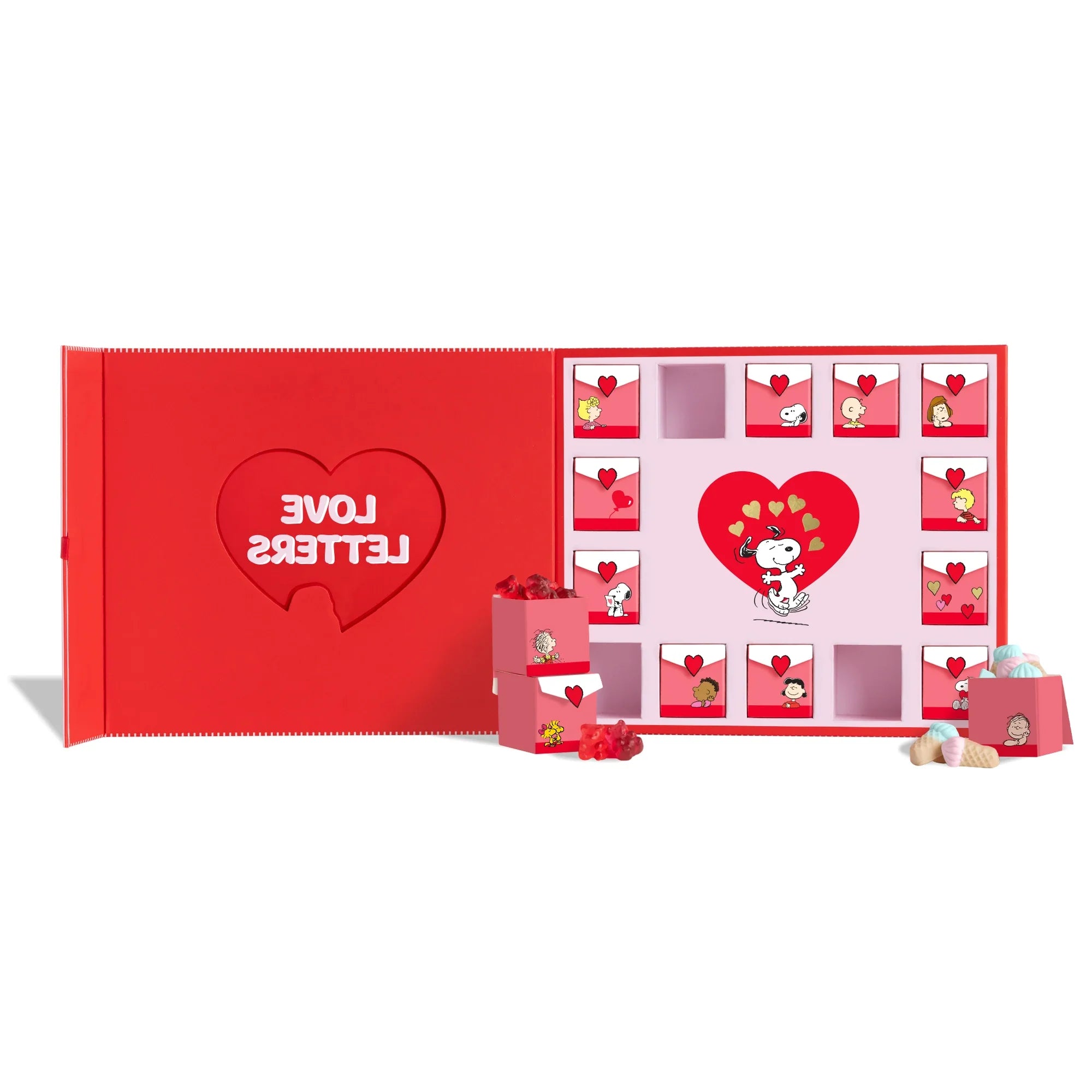 Sugarfina Peanuts x Sugarfina Love Letters Candy Tasting Collection