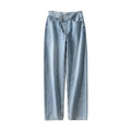 Mermaid Way Rodeo Asymmetric Straight Leg Jeans