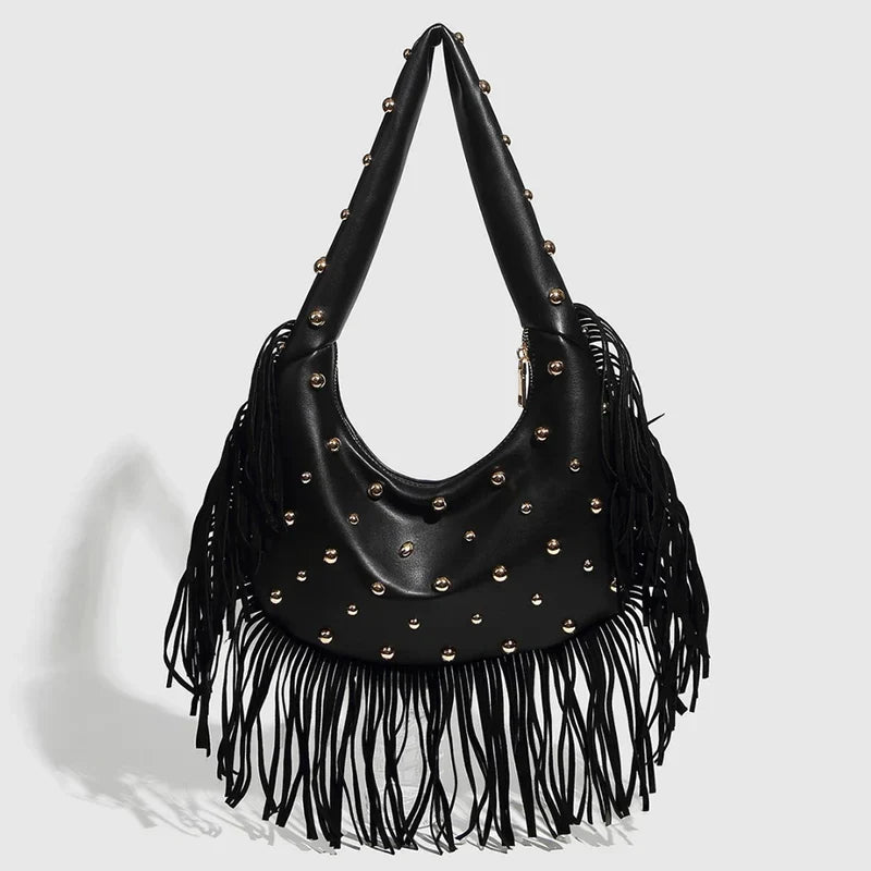 Mermaid Way Rodeo Tassel Cloud Bag
