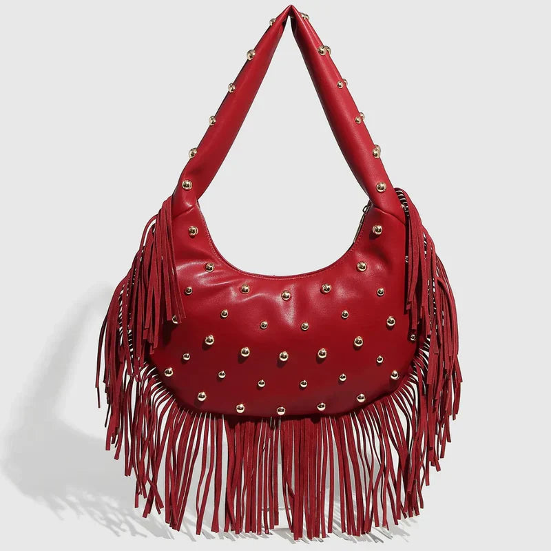 Mermaid Way Rodeo Tassel Cloud Bag