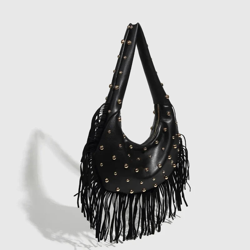 Mermaid Way Rodeo Tassel Cloud Bag