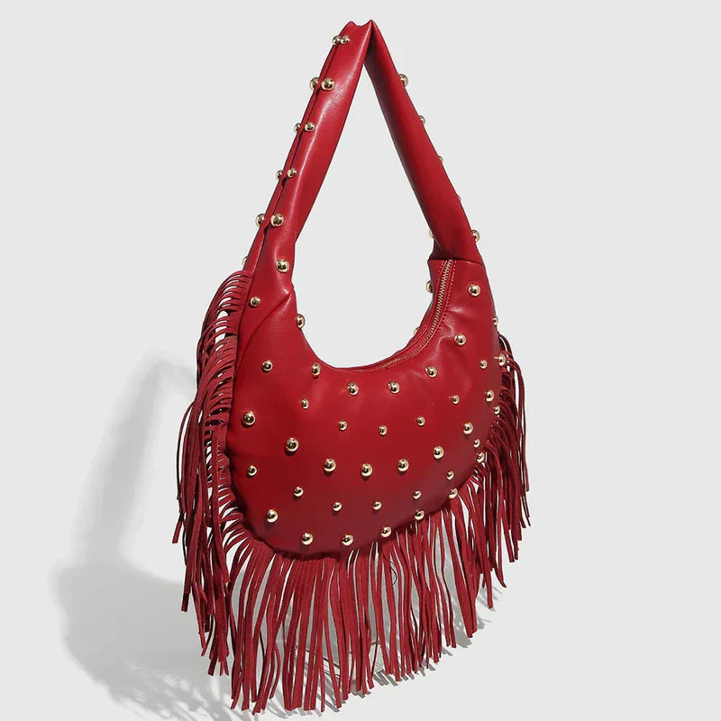 Mermaid Way Rodeo Tassel Cloud Bag