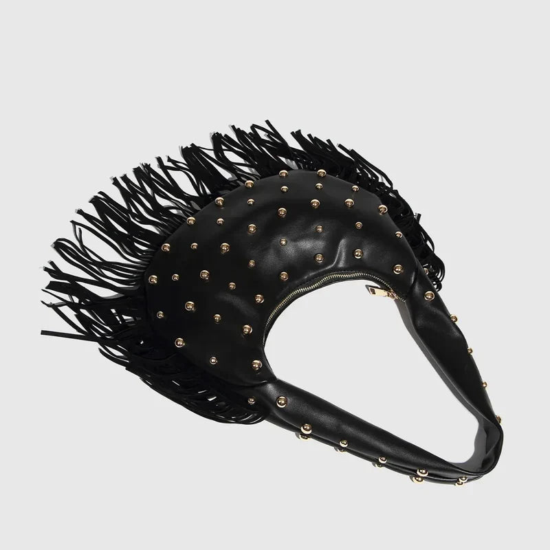 Mermaid Way Rodeo Tassel Cloud Bag