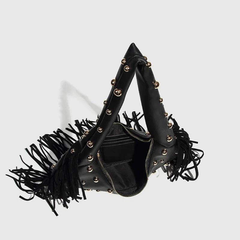 Mermaid Way Rodeo Tassel Cloud Bag